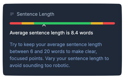 Sentence Length